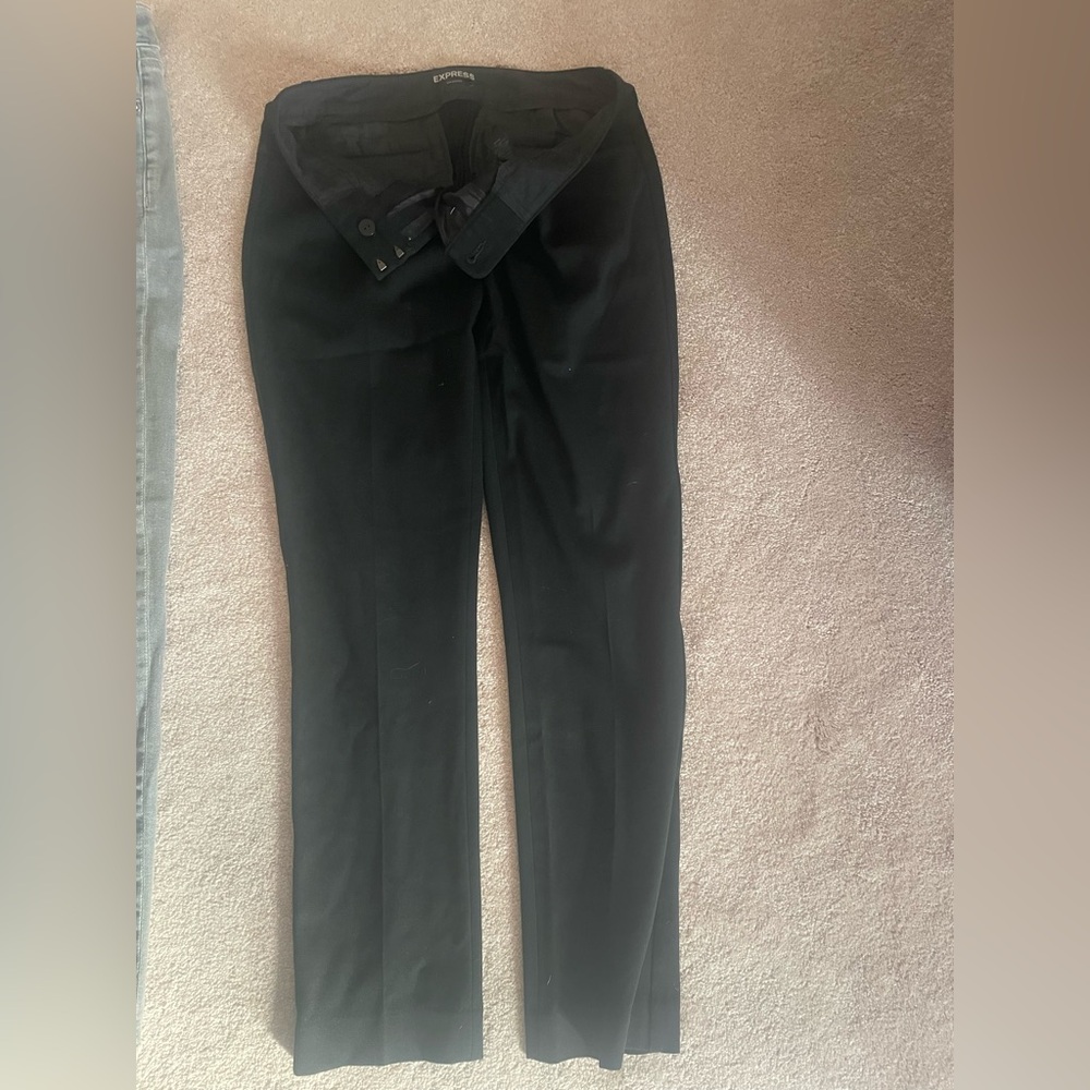 Express Black Trousers columnist